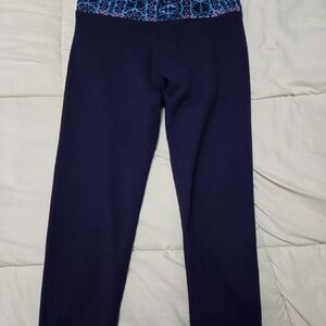 Womans Navy Blue Leggings